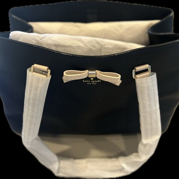 Kate Spade Wkru4579 Henderson Street Maryanne Black Tote - Picture 3 of 4